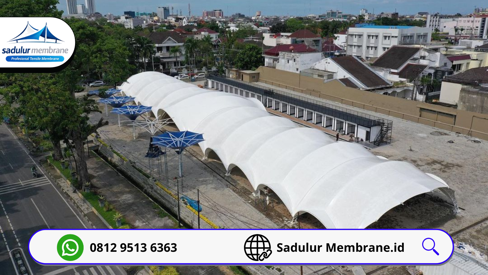 pemasangan kanopi membrane profesional jakarta