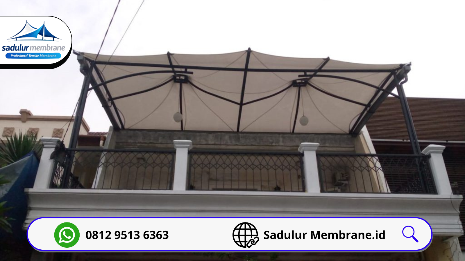 Kanopi Membran Bogor Modern