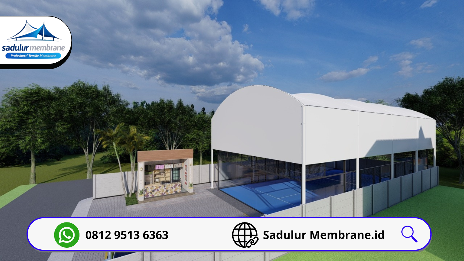 kanopi sport basket Bogor