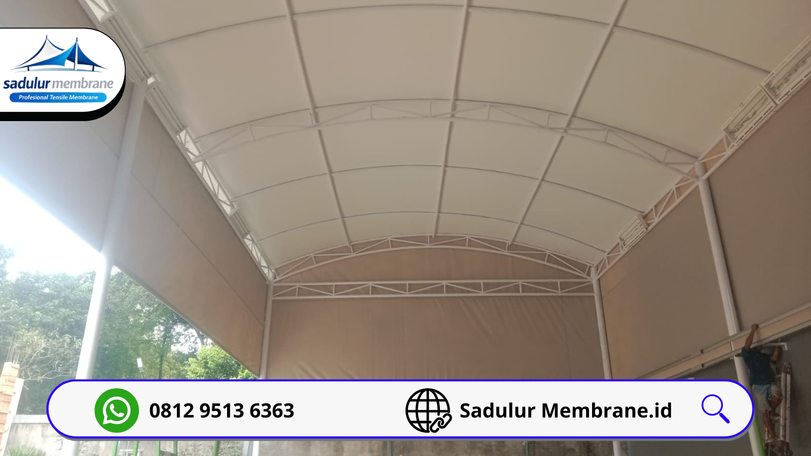 Jasa Tenda Membrane Lapangan Padel Bogor