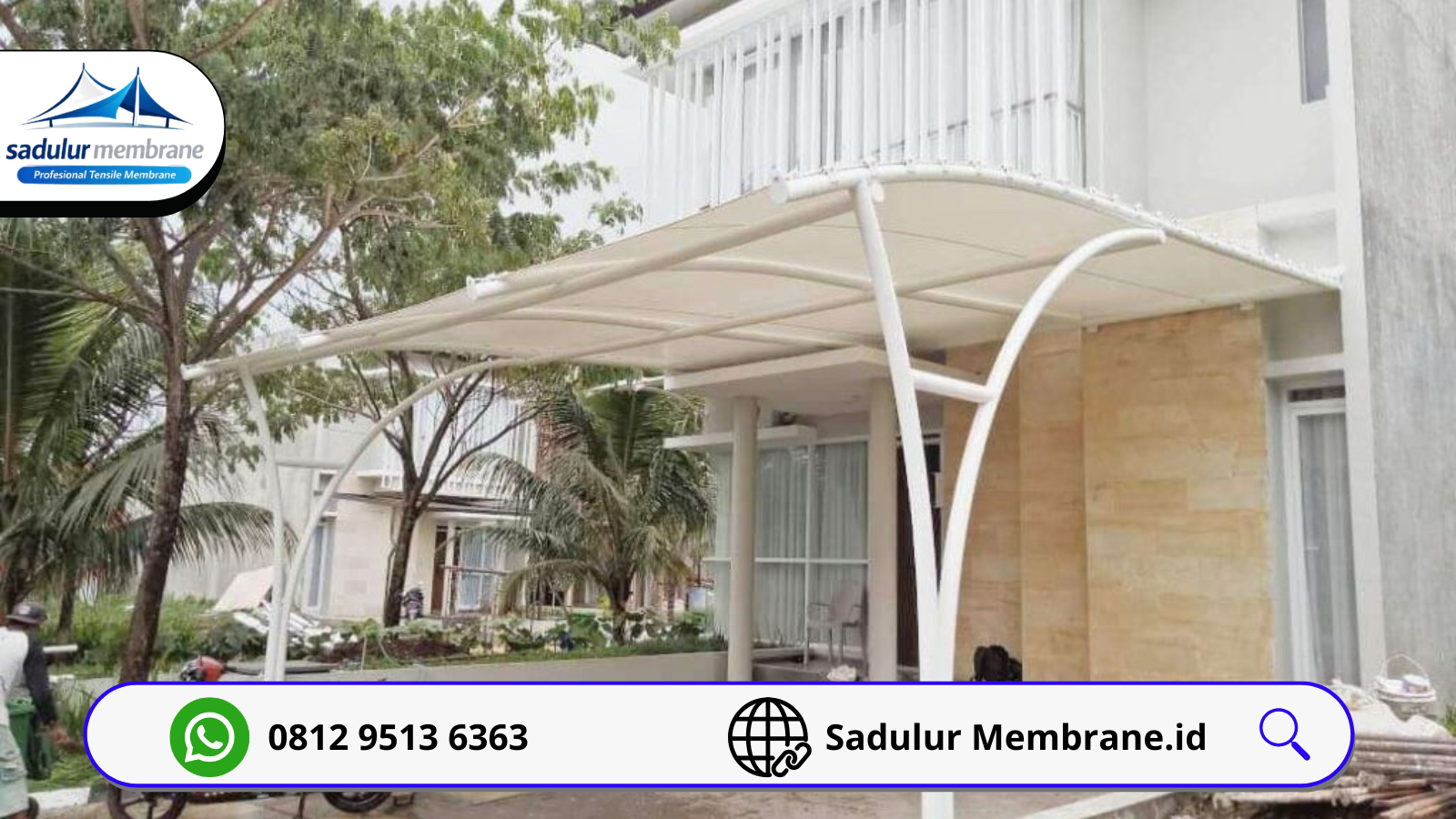 Kanopi Membrane Simokerto Surabaya