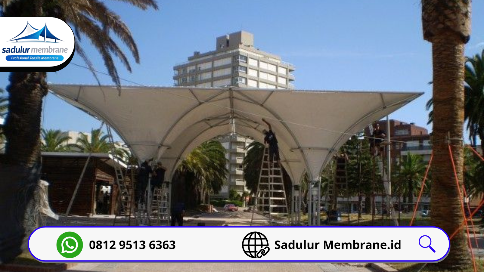 kanopi membrane bekasi 4