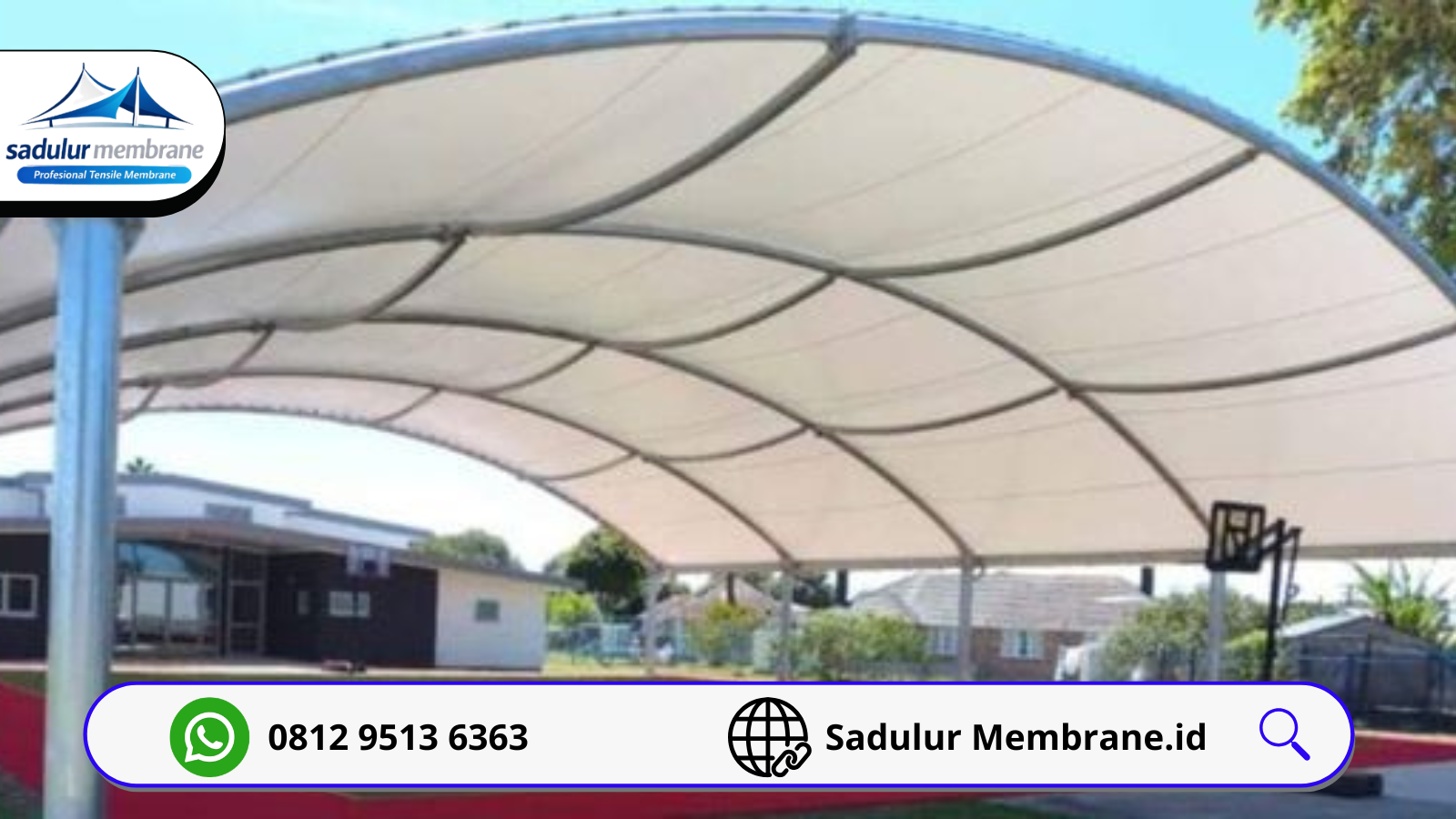 pasang kanopi membran jakarta timur