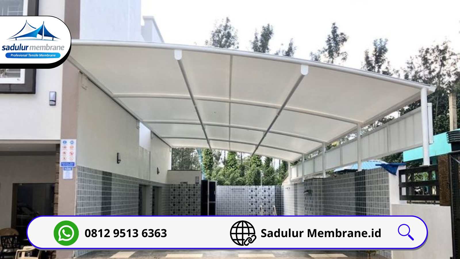 Desain Kanopi Membrane Surabaya