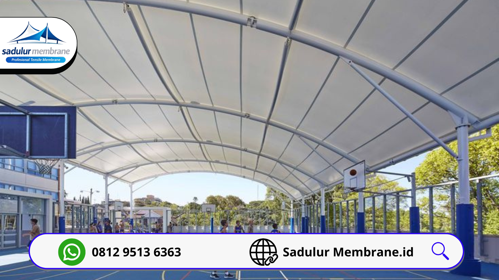 Jasa Kanopi Membran Jakarta Timur Sadulur Membrane