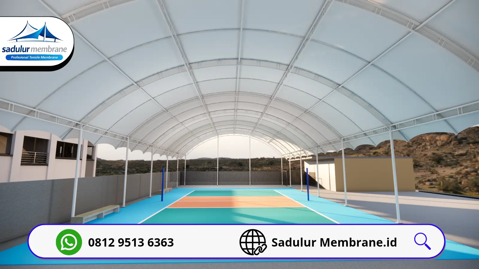 kanopi olahraga padel