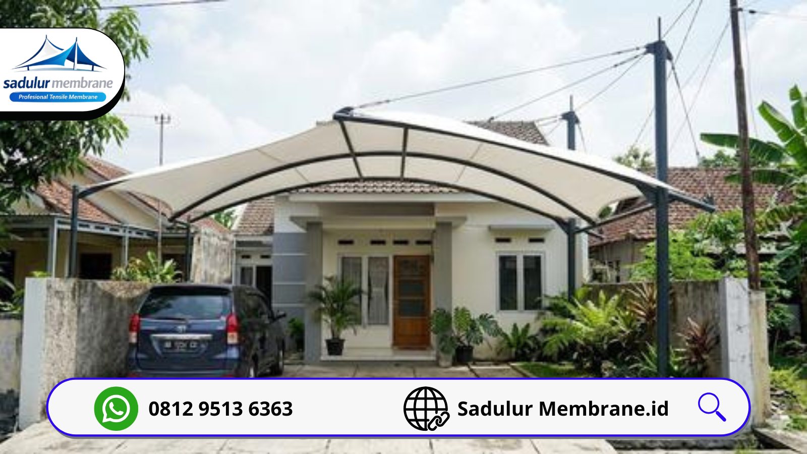 Contoh Kanopi Membrane Bandung