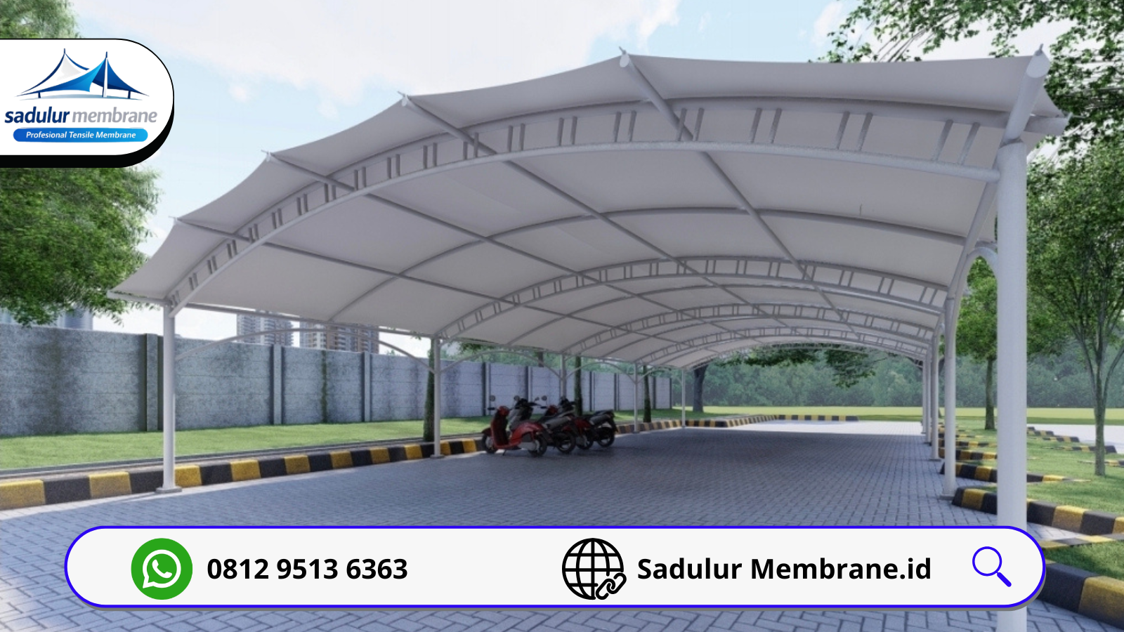 Kanopi Membrane Padel Surabaya