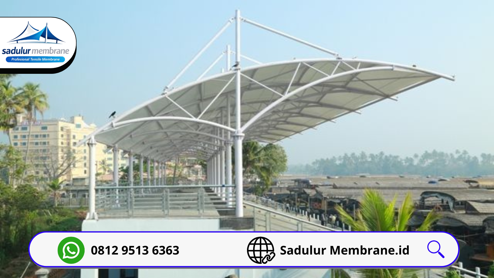 Portfolio Atap Membran Jakarta