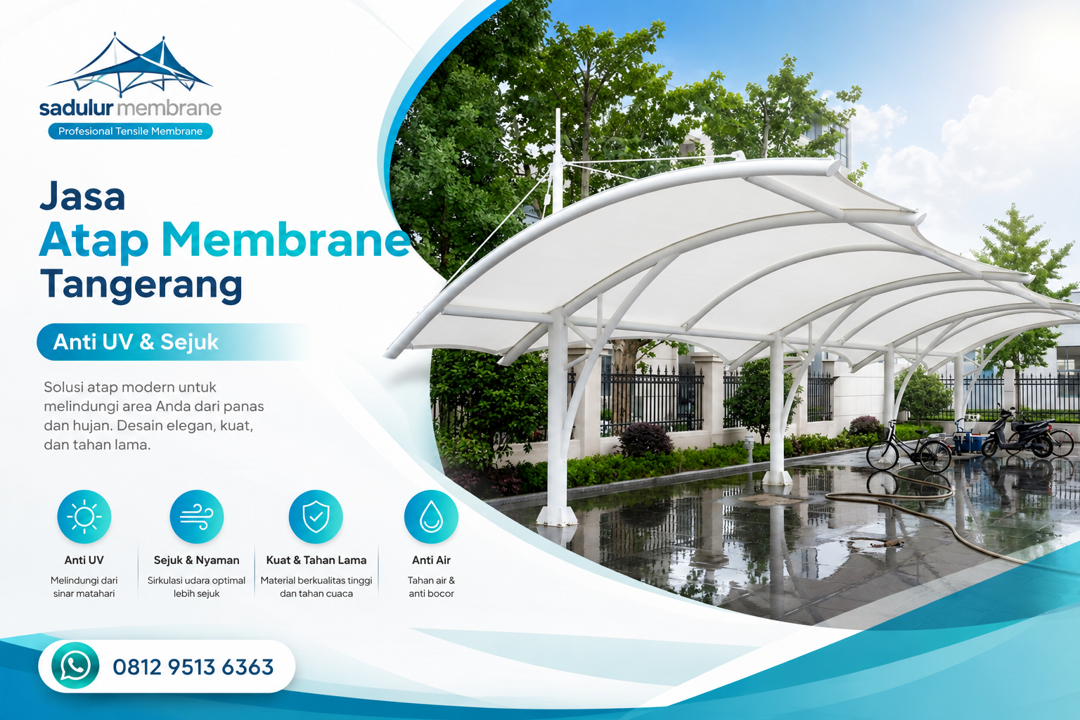Jasa Atap Membrane Tangerang Sadulur Membrane